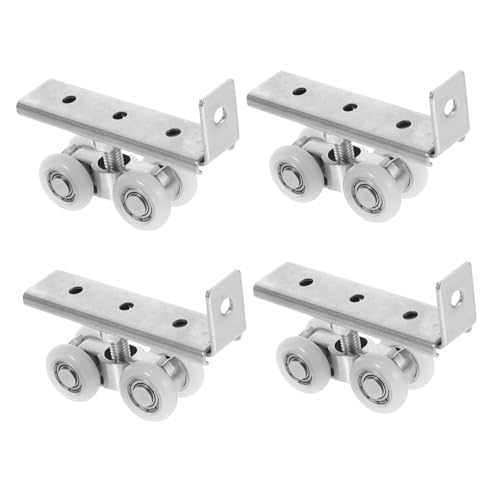 NUOBESTY 2 Sätze Edelstahl Schiebetürrollen Silent Pulley mit Dämpfung Robuste Türlaufräder für Kleiderschrank Küchenschrank und Glastür Einfache Montage Geräuscharmes Gleiten NUOBESTY 2 Sätze Edelstahl Schiebetürrollen Silent Pulley mit Dämpfung Robuste Türlaufräder für Kleiderschrank Küchenschrank und Glastür Einfache Montage Geräuscharmes Gleiten von NUOBESTY