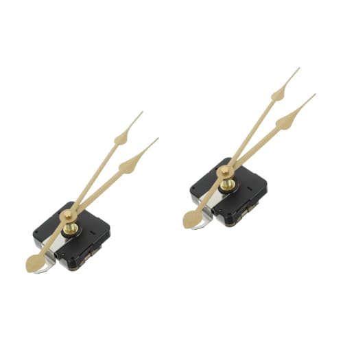 NUOBESTY 2 Sätze Komponenten des Uhrwerks Moderne Wanduhr Bewegung Leise Taktmechanismen Mechanismus Wand still Wanduhr Ersatzkit Uhrzeiger Uhrzubehör Uhr-Kit Wanduhrwerk Plastik Golden NUOBESTY 2 Sätze Komponenten des Uhrwerks Moderne Wanduhr Bewegung Leise Taktmechanismen Mechanismus Wand still Wanduhr Ersatzkit Uhrzeiger Uhrzubehör Uhr-Kit Wanduhrwerk Plastik Golden von NUOBESTY