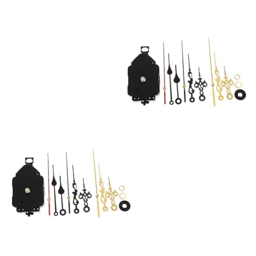 NUOBESTY 2 Sätze Quarzwand Teile Mantel betrieben Hände wanduhr uhrwerk ersatz selber Machen Pendel-Quarzuhrwerk Quarzuhrwerk selber Bauen Ersatzteile für Quarzuhren Plastik NUOBESTY 2 Sätze Quarzwand Teile Mantel betrieben Hände wanduhr uhrwerk ersatz selber Machen Pendel-Quarzuhrwerk Quarzuhrwerk selber Bauen Ersatzteile für Quarzuhren Plastik von NUOBESTY