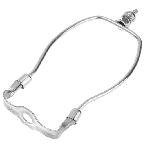 NUOBESTY 2 Sätze Teiliges Lampenschirm halterungsset aus Metall Robust und Rostfrei Lampenhalter für Tischlampen für DIY beleuchtung Ersatz für Steh Schreibtischlampen Modisches Design von NUOBESTY