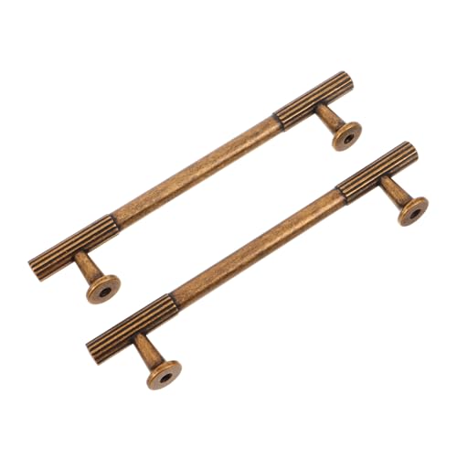 NUOBESTY 2 Sätze Vintage Drawer Pulls aus Zinklegierung Retro Stil Robuste Möbelgriffe für Küchenschränke Kleiderschränke Kommoden Einfache Montage Ergonomisches Design Passform von NUOBESTY