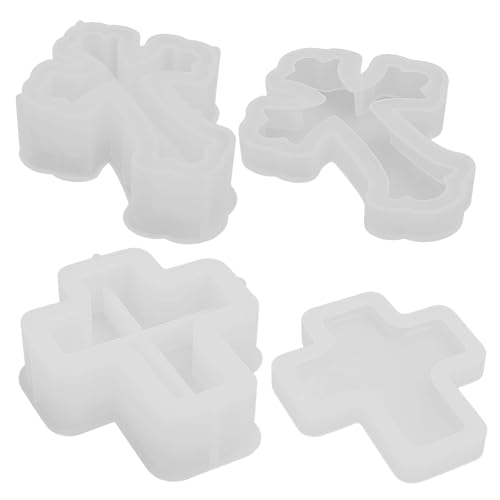 NUOBESTY 2 Silikonformen für Harz: Aufbewahrungsbox-Formen mit Deckel in Kreuzform – Epoxid-Silikonform für DIY-Harzguss, Schmuck, Kerzenhalter, Heimdekoration, Basteln NUOBESTY 2 Silikonformen für Harz: Aufbewahrungsbox-Formen mit Deckel in Kreuzform – Epoxid-Silikonform für DIY-Harzguss, Schmuck, Kerzenhalter, Heimdekoration, Basteln von NUOBESTY