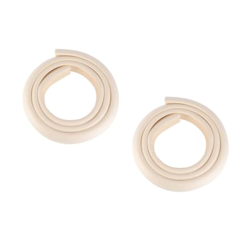 NUOBESTY 2 Stck. Treppenmatte Läufer Kissen Selbstklebender Treppenschutz Boden Stufenmatten Für Hartböden Treppenstufen Rutschfester Streifen Kinderteppich Beige von NUOBESTY