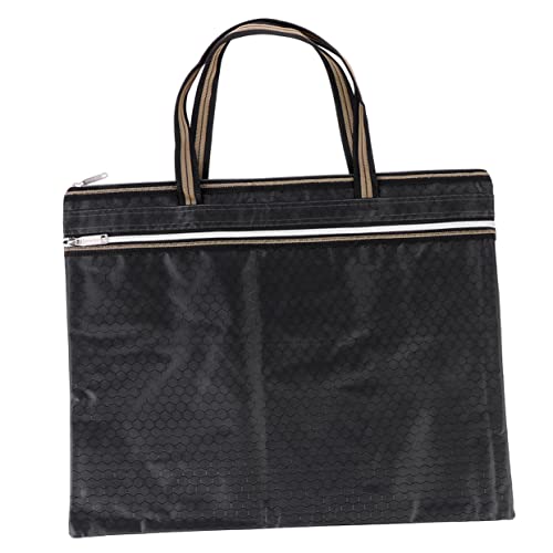 NUOBESTY 2 Stück A3 Mehrschichtige Tragbare Aktentaschen Büchertaschen Müllsäcke Reißverschluss Dokumententaschen Laptoptaschen Stofftaschen wasserdichte Taschen Reisetaschen Mini NUOBESTY 2 Stück A3 Mehrschichtige Tragbare Aktentaschen Büchertaschen Müllsäcke Reißverschluss Dokumententaschen Laptoptaschen Stofftaschen wasserdichte Taschen Reisetaschen Mini von NUOBESTY