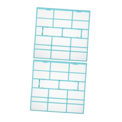 NUOBESTY 2 Stück Ac Filter Screen Feinmaschiges Waschbares Staubschutznetz für Fensterklimaanlagen Wiederverwendbarer für Innenräume Einfach zu Reinigen Effektive Staubfilterung von NUOBESTY