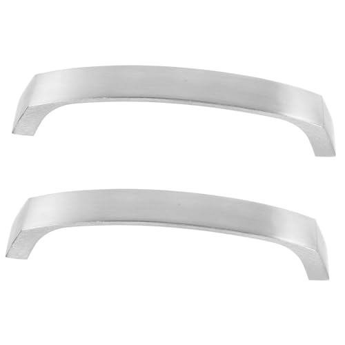 NUOBESTY 2 Stück Aluminium Küchengriffe Gebürstet Lochabstand Langlebig Robust für Möbel Badschränke Einfache Montage Modern Silberfarbene Griffe NUOBESTY 2 Stück Aluminium Küchengriffe Gebürstet Lochabstand Langlebig Robust für Möbel Badschränke Einfache Montage Modern Silberfarbene Griffe von NUOBESTY