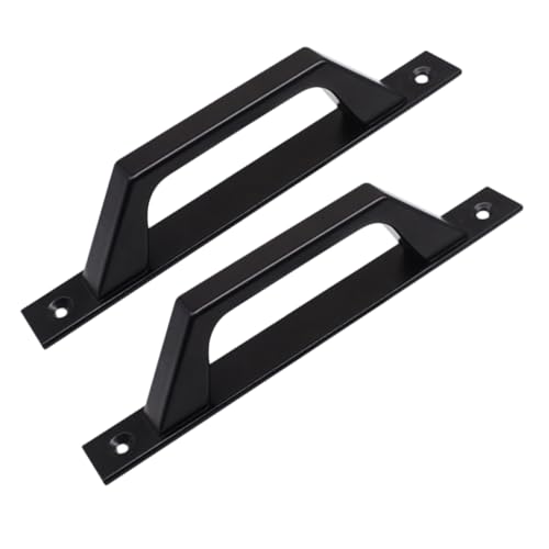 NUOBESTY 2 Stück Aluminiumlegierung Türgriff Schwarze Grab Griffe für Schiebetüren Gartentore Schränke Praktischer Industrie Stil mit Montageschrauben Robuste und Langlebige Türbeschläge NUOBESTY 2 Stück Aluminiumlegierung Türgriff Schwarze Grab Griffe für Schiebetüren Gartentore Schränke Praktischer Industrie Stil mit Montageschrauben Robuste und Langlebige Türbeschläge von NUOBESTY