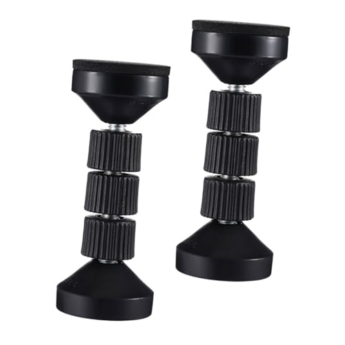 NUOBESTY 2 Stück Anti-Turn-Fixiergerät Kopfteil für Doppelbetten Stopper Kopfteilstabilisatoren Wand Kopfteilbett Verstellbarer Bettrahmen Kopfteil-Stoßstange Plastik Black NUOBESTY 2 Stück Anti-Turn-Fixiergerät Kopfteil für Doppelbetten Stopper Kopfteilstabilisatoren Wand Kopfteilbett Verstellbarer Bettrahmen Kopfteil-Stoßstange Plastik Black von NUOBESTY