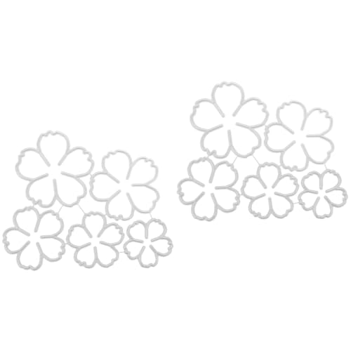 NUOBESTY 2 Stück Blumenmotiv Metall Schneidform Wiederverwendbare Stanzschablone für DIY Kartenherstellung Geeignet für Scrapbooking und Kreative Bastelprojekte NUOBESTY 2 Stück Blumenmotiv Metall Schneidform Wiederverwendbare Stanzschablone für DIY Kartenherstellung Geeignet für Scrapbooking und Kreative Bastelprojekte von NUOBESTY