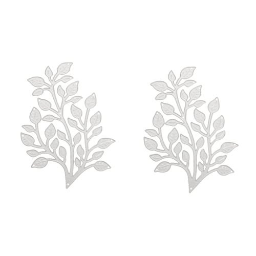 NUOBESTY 2 Stück Diy Schneideform Design Präziser Metall Schneide für Scrapbooking Kinderbastelprojekte für Karten Einladungen und Bastelarbeiten von NUOBESTY