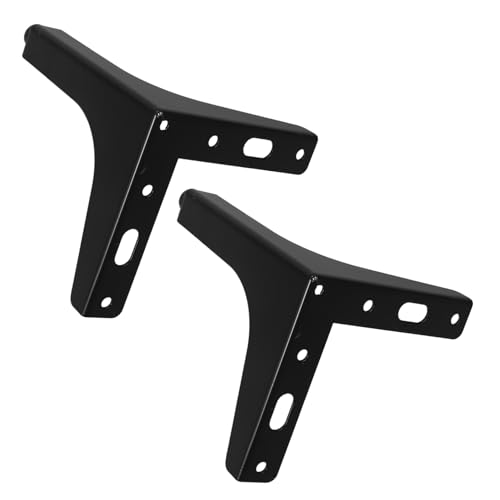 NUOBESTY 2 Stück Dreieckige Möbelbeine Aus Metall Für Sofa, Couchtisch, Schrank Und Kommode. Stabile Ersatzmöbelfüße Zum Schutz des Bodens von NUOBESTY