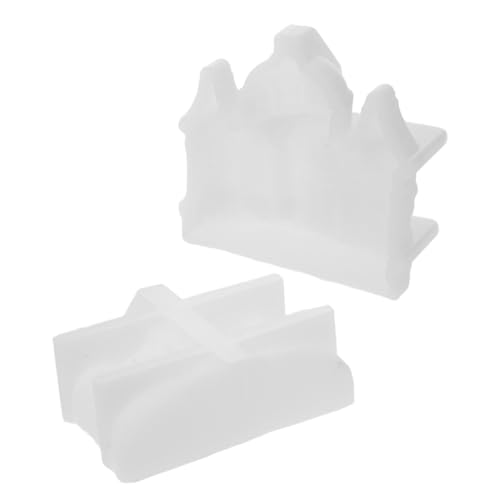 NUOBESTY 2 Stück Duftkerzenform Schloss Kerze DIY Schimmel Silikonform zur Kerzenherstellung Schimmelpilze für Kerzenzubehör herstellen in Silikonhaus geformte Formen Kieselgel NUOBESTY 2 Stück Duftkerzenform Schloss Kerze DIY Schimmel Silikonform zur Kerzenherstellung Schimmelpilze für Kerzenzubehör herstellen in Silikonhaus geformte Formen Kieselgel von NUOBESTY