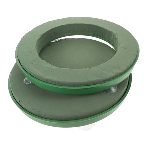 NUOBESTY 2 Stück Floral Schaumring mit Saugnapf Hochwertige Blumenarrangement Basis für Hochzeitsauto Dekorationen DIY Valentinstag Gestaltung Wiederverwendbare Blumenblock Lösung NUOBESTY 2 Stück Floral Schaumring mit Saugnapf Hochwertige Blumenarrangement Basis für Hochzeitsauto Dekorationen DIY Valentinstag Gestaltung Wiederverwendbare Blumenblock Lösung von NUOBESTY