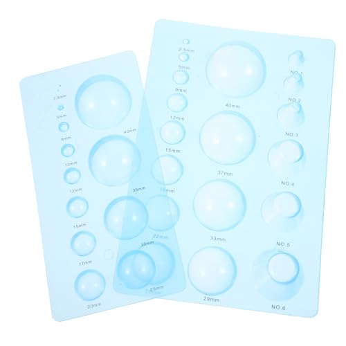 NUOBESTY 2stücke Werkzeug Mit Kunststoffformen Für Tonhandwerk DIY-bastelwerkzeug Mit Blumen Und Kugelformen Für Verschiedene Und Harzarten NUOBESTY 2stücke Werkzeug Mit Kunststoffformen Für Tonhandwerk DIY-bastelwerkzeug Mit Blumen Und Kugelformen Für Verschiedene Und Harzarten von NUOBESTY