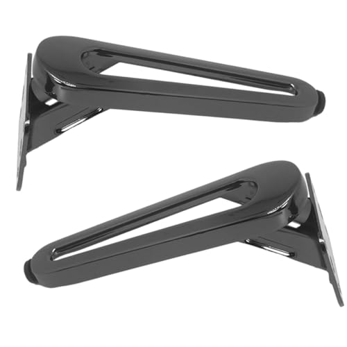 NUOBESTY 2 Stück Hardware-füße Beine Nivellierfüße Für Möbel Nachttisch Rahmen Couch Modern Unterstützung Essen Schwer Möbelstützfuß Tischbein Kohlenstoffstahl Black von NUOBESTY
