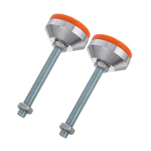 NUOBESTY 2 Stück Hochleistungsmaschinenmaschinenbecher Heavy Duty Foot Leveler Bank Nivellierfüße verstellbar Hochleistungs-Nivellierfüße mit Gewinde Tischniveau Füße PVC NUOBESTY 2 Stück Hochleistungsmaschinenmaschinenbecher Heavy Duty Foot Leveler Bank Nivellierfüße verstellbar Hochleistungs-Nivellierfüße mit Gewinde Tischniveau Füße PVC von NUOBESTY