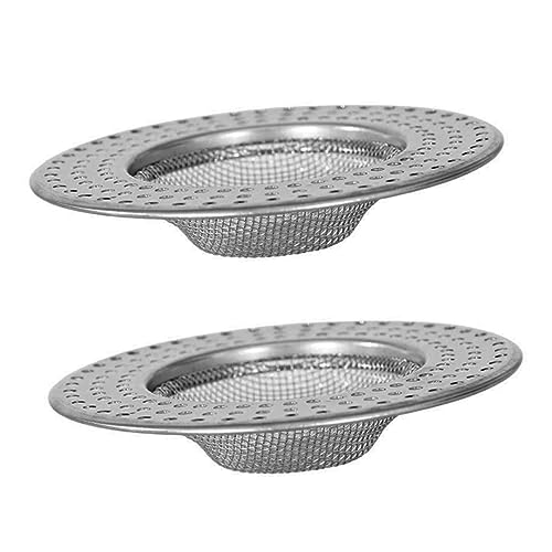 NUOBESTY 2 Stück Kanalfilter Spülensieb Waschbecken Haarfänger Netzsieb Filterspüle Sieb Küchenspüle Sieb Küchenabfallfilter Spülbecken-Abflussfilter Rostfreier Stahl Silver NUOBESTY 2 Stück Kanalfilter Spülensieb Waschbecken Haarfänger Netzsieb Filterspüle Sieb Küchenspüle Sieb Küchenabfallfilter Spülbecken-Abflussfilter Rostfreier Stahl Silver von NUOBESTY
