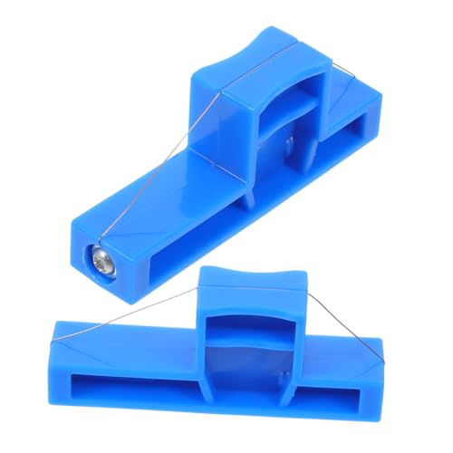 NUOBESTY 2 Stück Keramik Schneidwerkzeug Cutter für Töpferei Kunststoff Draht Cutter Präzises Trimmen Keramik Werkzeug für Künstler und Bastelprojekte von NUOBESTY