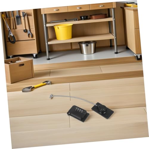 NUOBESTY 2 Stück Kindersicherung Fenster Kühlschrank-schloss Verstellbare Selbstklebende Kindersicherung für Fenster Schubladen Schränke Robustes Metall Bohrfrei für Kleinkinder NUOBESTY 2 Stück Kindersicherung Fenster Kühlschrank-schloss Verstellbare Selbstklebende Kindersicherung für Fenster Schubladen Schränke Robustes Metall Bohrfrei für Kleinkinder von NUOBESTY