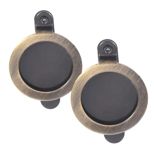 NUOBESTY 2 Stück Kupfer Türspion Abdeckung Privacy Peephole Cover Schutz vor Einblick Kratz Schmutzschutz Einfach Drehbar für Wohnung und Haustür NUOBESTY 2 Stück Kupfer Türspion Abdeckung Privacy Peephole Cover Schutz vor Einblick Kratz Schmutzschutz Einfach Drehbar für Wohnung und Haustür von NUOBESTY