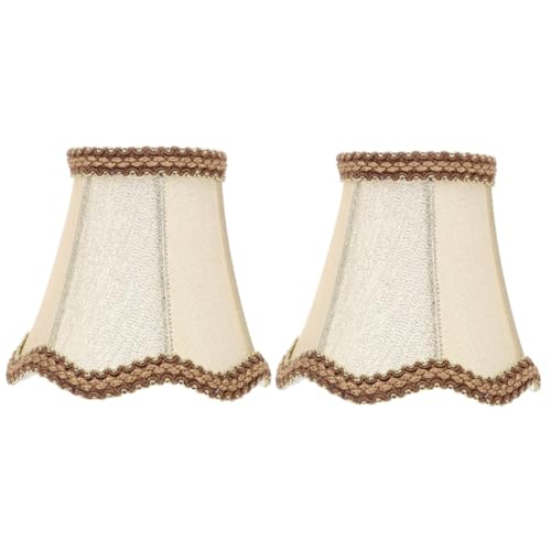 NUOBESTY 2 Stück Lampenschirm Dekorativer Lampenschirm für Stimmungsvolle Beleuchtung Leicht Installierbar und Langlebig für Steh und Tischlampen im Wohnbereich NUOBESTY 2 Stück Lampenschirm Dekorativer Lampenschirm für Stimmungsvolle Beleuchtung Leicht Installierbar und Langlebig für Steh und Tischlampen im Wohnbereich von NUOBESTY