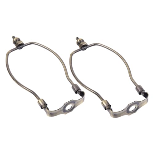 NUOBESTY 2 Stück Lampschirmhalter aus Robustem Legierungs material Langlebiger Lampenhalter für Tisch Stehlampen Vielseitiger Lampenschirmhalter zur Lampenreparatur in Antik bronze NUOBESTY 2 Stück Lampschirmhalter aus Robustem Legierungs material Langlebiger Lampenhalter für Tisch Stehlampen Vielseitiger Lampenschirmhalter zur Lampenreparatur in Antik bronze von NUOBESTY