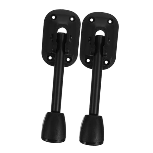 NUOBESTY 2 Stück Metallische Möbelbeine für Esstische Schreibtische und Schränke Höhenverstellbar Platzsparend Einfach zu Montieren Robuste Bauweise für Moderne Einrichtungsstile von NUOBESTY