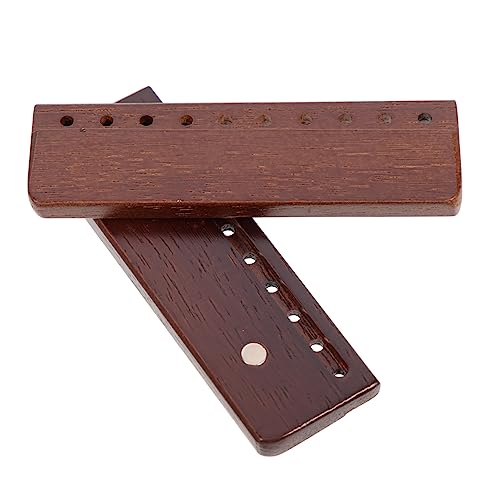 NUOBESTY 2 Stück Rechteckige Holz Magnetverschluss Bügel für Taschen Einfache Handhabung für DIY Taschen Designs NUOBESTY 2 Stück Rechteckige Holz Magnetverschluss Bügel für Taschen Einfache Handhabung für DIY Taschen Designs von NUOBESTY