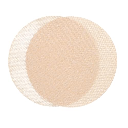 NUOBESTY 2 Stück Runder Lampenschirm Diffusor Stoff Blendendes Design für Kinderzimmer Sanfte Beleuchtung für Deckenleuchten Geeignet für Pendelleuchten und Spotlights Durchmesser Jute NUOBESTY 2 Stück Runder Lampenschirm Diffusor Stoff Blendendes Design für Kinderzimmer Sanfte Beleuchtung für Deckenleuchten Geeignet für Pendelleuchten und Spotlights Durchmesser Jute von NUOBESTY