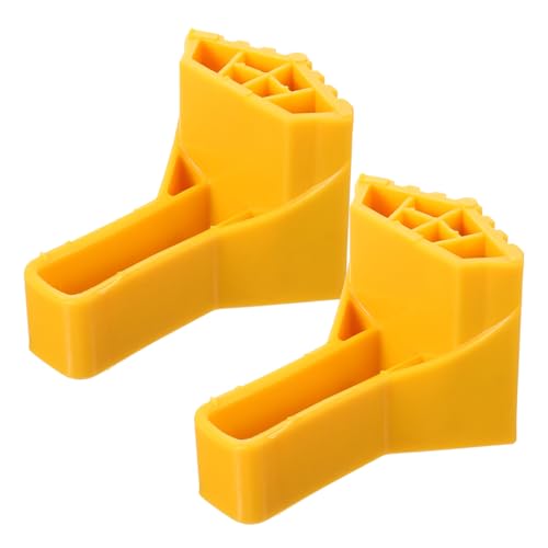 NUOBESTY 2 Stück Rutschfeste Matte Leiter Schritte Griff selbst Plastik Gelb NUOBESTY 2 Stück Rutschfeste Matte Leiter Schritte Griff selbst Plastik Gelb von NUOBESTY