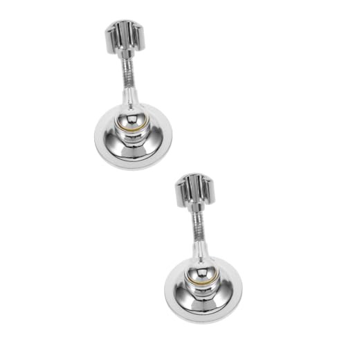 NUOBESTY 2 Stück Saugnapf Duschsitz Duschgriffhalterung Stützkopf Rostfreie Wand Badezimmerhalterung Verlängerung Selbstklebend Badezimmer Duschregal Duschgriffhalter Flexibler von NUOBESTY
