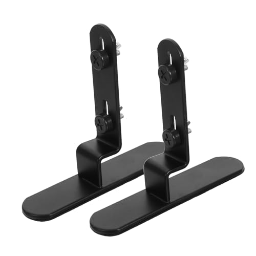 NUOBESTY 2 Stück Schwarze Metall Pegboard Halter Tisch Wandhalterung Stabile Befestigung ohne Bohren Vielseitiger Organizer für Büro Werkstatt und Heim Platzsparend und Robust von NUOBESTY