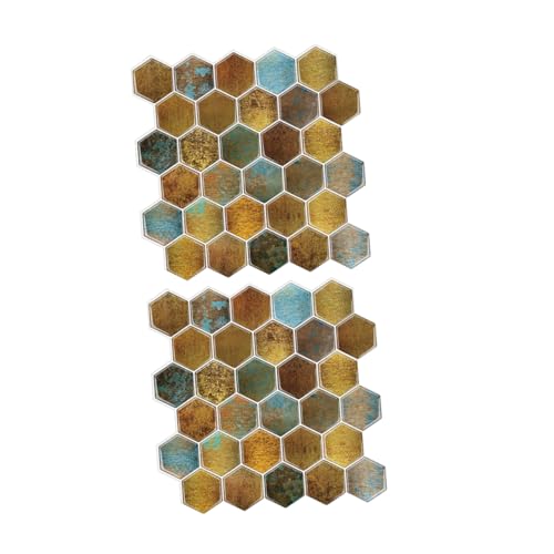 NUOBESTY 2 Stück Selbstklebende Wandaufkleber Wasserdichte Backsplash Aufkleber für Badezimmer Dekorative Wandaufkleber zur Wandgestaltung Design für Stilvolle Wohnräume NUOBESTY 2 Stück Selbstklebende Wandaufkleber Wasserdichte Backsplash Aufkleber für Badezimmer Dekorative Wandaufkleber zur Wandgestaltung Design für Stilvolle Wohnräume von NUOBESTY