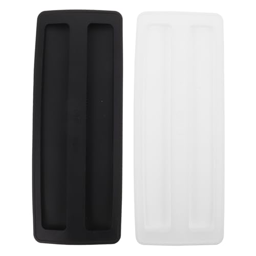 NUOBESTY 2 Stück Silikon Toaster Schutzabdeckung Staubschutz für Scheiben Toaster Flexible Hitzebeständige Abdeckhaube Passend Pflegeleicht Modernes Design in Schwarz und Weiß NUOBESTY 2 Stück Silikon Toaster Schutzabdeckung Staubschutz für Scheiben Toaster Flexible Hitzebeständige Abdeckhaube Passend Pflegeleicht Modernes Design in Schwarz und Weiß von NUOBESTY