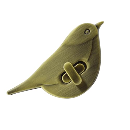 NUOBESTY 2 Stück Taschenverschluss mit Vogelmotiv Langlebiges Zinklegierungsschloss Rostfrei Modisches Design Ersatz für Handtaschen Clutches Geldbörsen Praktische Drehverschlüsse NUOBESTY 2 Stück Taschenverschluss mit Vogelmotiv Langlebiges Zinklegierungsschloss Rostfrei Modisches Design Ersatz für Handtaschen Clutches Geldbörsen Praktische Drehverschlüsse von NUOBESTY