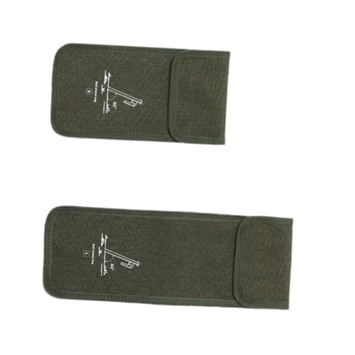 NUOBESTY 2 Stück Teiliges Camping Zeltheringe Aufbewahrungsbeutel Strapazierfähige Outdoor Tasche für Zeltheringe und Kleines Campingzubehör Praktischer Zeltnägel Aufbewahrungsbeutel von NUOBESTY