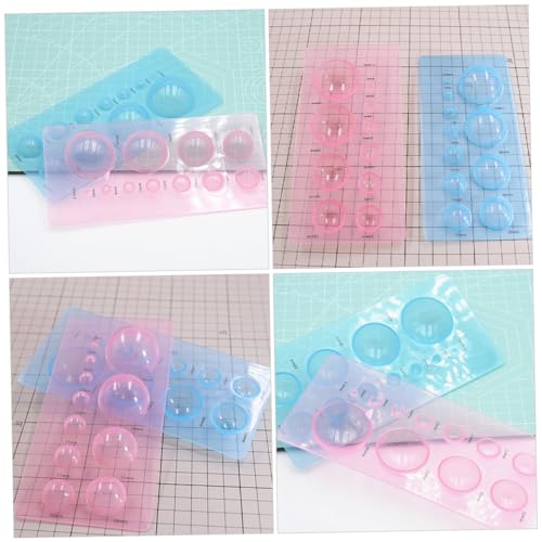 NUOBESTY 2stücke Halbkugel-tonwerkzeug Aus Kunststoff Halbkugel-tonplatten-Formen Tonblütenblätter-messgeräte DIY-tonformen Für Bastelmaterialien NUOBESTY 2stücke Halbkugel-tonwerkzeug Aus Kunststoff Halbkugel-tonplatten-Formen Tonblütenblätter-messgeräte DIY-tonformen Für Bastelmaterialien von NUOBESTY