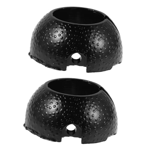 NUOBESTY 2 Stück Teiliges Deckenventilator Montagezubehör Schwarzer Metallhalter mit Mattierter Abdeckung Stilvoller Deckenventilator Halter für Wohnzimmer und Essbereich Einfache NUOBESTY 2 Stück Teiliges Deckenventilator Montagezubehör Schwarzer Metallhalter mit Mattierter Abdeckung Stilvoller Deckenventilator Halter für Wohnzimmer und Essbereich Einfache von NUOBESTY