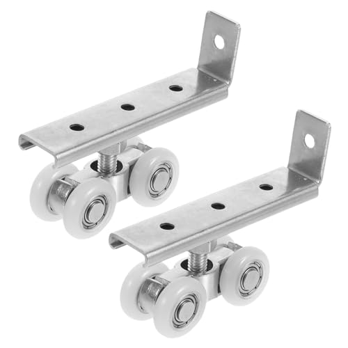 NUOBESTY 2 Stück Teiliges Edelstahl Schiebetürrollen Schrauben Leiser Dämpfung für Küchen Glas Kleiderschranktüren Einfache Montage Geräuscharmes Gleiten Langlebig und Robust NUOBESTY 2 Stück Teiliges Edelstahl Schiebetürrollen Schrauben Leiser Dämpfung für Küchen Glas Kleiderschranktüren Einfache Montage Geräuscharmes Gleiten Langlebig und Robust von NUOBESTY