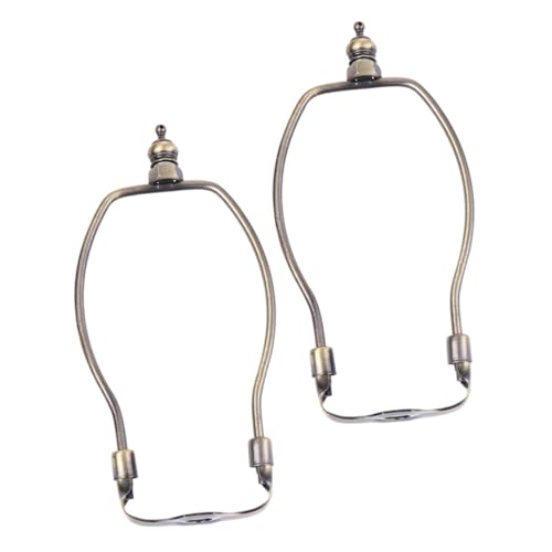 NUOBESTY 2 Stück Teiliges Lampenschirmhalter Verchromtem Lampenharp mit Kugelabschluss Dekorative Halterung für Tisch Stehlampen Robustes Lampen zubehör für Wohn Arbeitszimmer NUOBESTY 2 Stück Teiliges Lampenschirmhalter Verchromtem Lampenharp mit Kugelabschluss Dekorative Halterung für Tisch Stehlampen Robustes Lampen zubehör für Wohn Arbeitszimmer von NUOBESTY