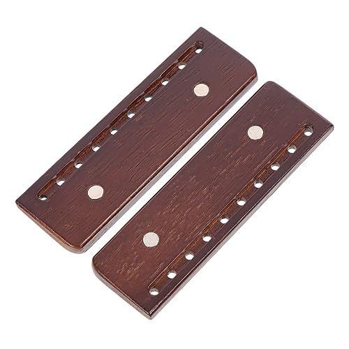 NUOBESTY 2 Stück Teiliges Magnetische Holzverschlussclips für Taschen DIY Magnetverschluss für Handtaschen Rechteckige Holzmagnetclips zur Praktischen Taschenöffnung und Dekoration NUOBESTY 2 Stück Teiliges Magnetische Holzverschlussclips für Taschen DIY Magnetverschluss für Handtaschen Rechteckige Holzmagnetclips zur Praktischen Taschenöffnung und Dekoration von NUOBESTY