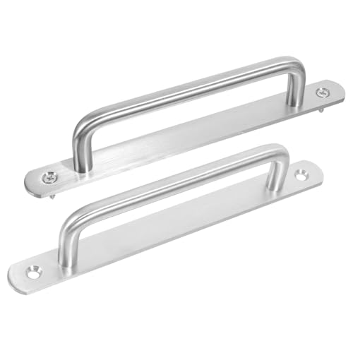 NUOBESTY 2 Stück Teiliges Türgriff Hochwertigem Edelstahl Robust und Korrosionsbeständig Großer Schiebetürgriff für Scheunentüren Garagentore und Möbel Modernes Design Langlebig und NUOBESTY 2 Stück Teiliges Türgriff Hochwertigem Edelstahl Robust und Korrosionsbeständig Großer Schiebetürgriff für Scheunentüren Garagentore und Möbel Modernes Design Langlebig und von NUOBESTY