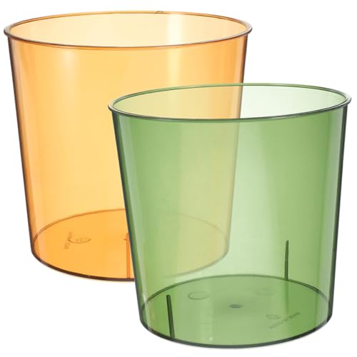 NUOBESTY 2 Stück Transparente Ultra Dünner Mülleimer für Büro und Zuhause Wiederverwendbar Vielseitig Einsetzbar für Wohnzimmer Badezimmer Küche Grün Orange NUOBESTY 2 Stück Transparente Ultra Dünner Mülleimer für Büro und Zuhause Wiederverwendbar Vielseitig Einsetzbar für Wohnzimmer Badezimmer Küche Grün Orange von NUOBESTY