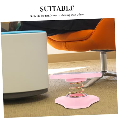 NUOBESTY 2 Stück Verstellbare Fußstütze Ergonomisch Fußhocker Unter Schreibtisch Büro Reise Komfort Unterstützt Haltung von NUOBESTY
