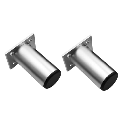 NUOBESTY 2 Stück Möbelbeine Aluminiumlegierung Verstellbare Möbelbeine für Schränke Stabile Unterstützung Hohe Tragfähigkeit Elegantes Design für Küchen und Badezimmerschränke von NUOBESTY