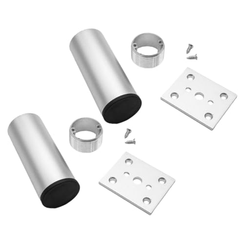 NUOBESTY 2 Stück Verstellbare Möbelfüße Aluminiumlegierung Stabile Schrankbeine Moderne Möbelbeine für Tv Schrank und Badezimmer Nivellierfüße für Möbel NUOBESTY 2 Stück Verstellbare Möbelfüße Aluminiumlegierung Stabile Schrankbeine Moderne Möbelbeine für Tv Schrank und Badezimmer Nivellierfüße für Möbel von NUOBESTY