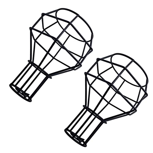 NUOBESTY 2 Stück Vintage Vogelkäfig Lampenschirm Eisen Stilvolle Abdeckung für Kronleuchter und Deckenlampen Dekorationselement für Wohnräume NUOBESTY 2 Stück Vintage Vogelkäfig Lampenschirm Eisen Stilvolle Abdeckung für Kronleuchter und Deckenlampen Dekorationselement für Wohnräume von NUOBESTY