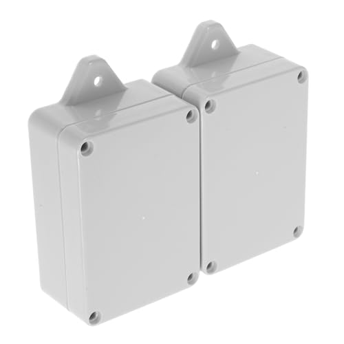 NUOBESTY 2 Stück Wasserdichte Kunststoff abzweigdose Wetterfeste Anschlussbox für Sicherheitsstromversorgung Robuste Weiße Verteilerbox für Innen und Außen Multifunktionale Elektro gehäuse NUOBESTY 2 Stück Wasserdichte Kunststoff abzweigdose Wetterfeste Anschlussbox für Sicherheitsstromversorgung Robuste Weiße Verteilerbox für Innen und Außen Multifunktionale Elektro gehäuse von NUOBESTY