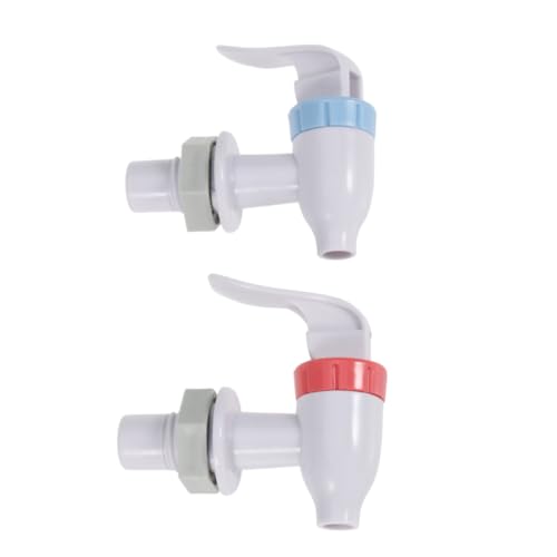 NUOBESTY 2 Stück Wasserhahn Kunststoff für Wasserspender Robrobuster Auslauf mit glatter Oberfläche Langlebig und Rostfrei Einfacher Einbau Geeignet für Quadratische Wasserspender Rot und NUOBESTY 2 Stück Wasserhahn Kunststoff für Wasserspender Robrobuster Auslauf mit glatter Oberfläche Langlebig und Rostfrei Einfacher Einbau Geeignet für Quadratische Wasserspender Rot und von NUOBESTY