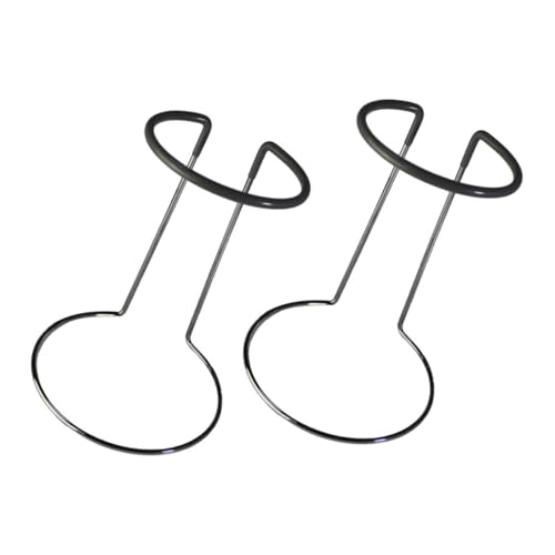 NUOBESTY 2 Stück Weinglashalter Vintage Tischständer für Weingläser und Weinflaschen Platzsparendes Design für Bar Restaurant und Zuhause für Weinliebhaber und NUOBESTY 2 Stück Weinglashalter Vintage Tischständer für Weingläser und Weinflaschen Platzsparendes Design für Bar Restaurant und Zuhause für Weinliebhaber und von NUOBESTY